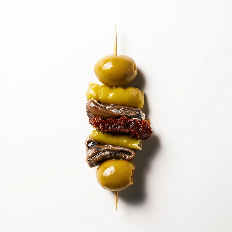 Gilda de Anchoa Cantábrica Artesanal Elaboración a Mano Gourmet