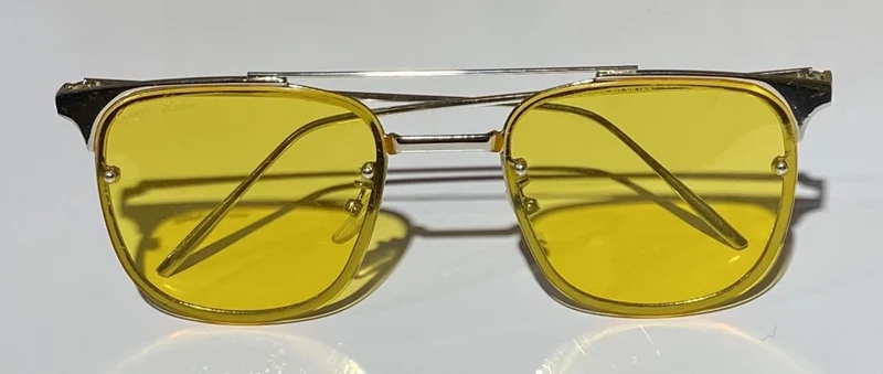 GAFAS DE SOL METAL SAN ANTONIO AMARILLO