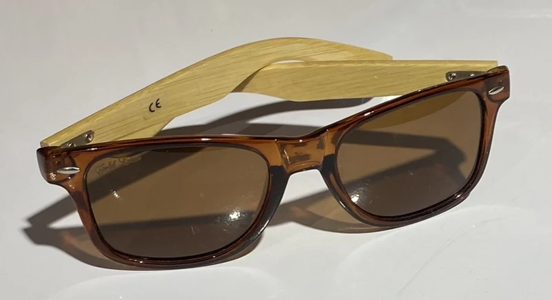 GAFAS DE SOL CAREY Y MADERA RIO BROWN POLARIZADAS