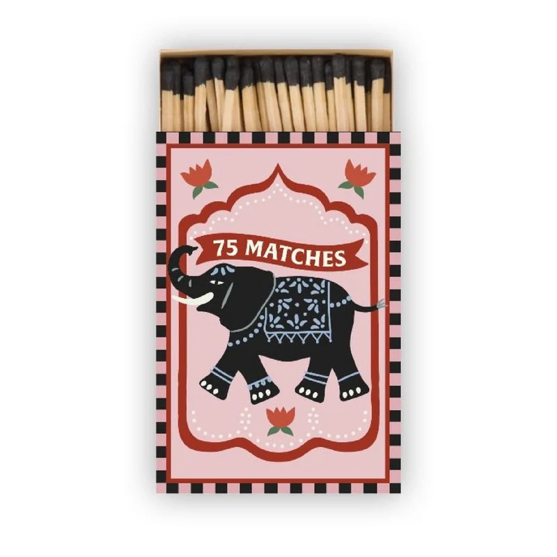 A Dopo Caja de Cerillas Elephant Black