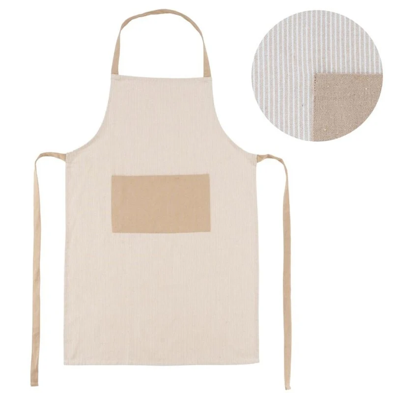 DELANTAL BEIGE SOFT