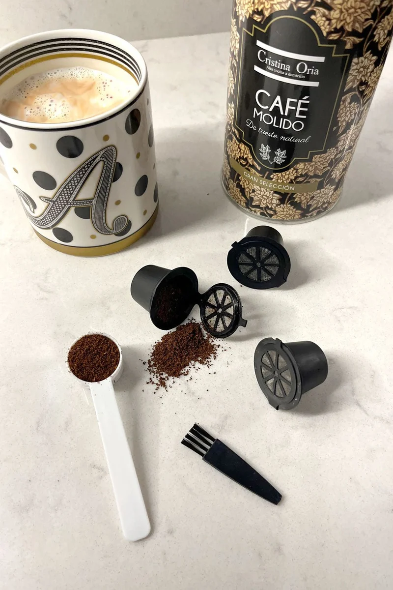 Juego De Tres Cápsulas De Café Reutilizables