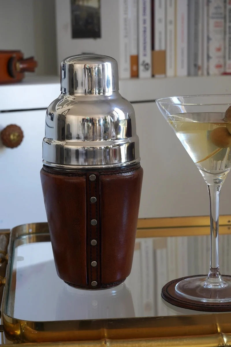 Coctelera De Cuero