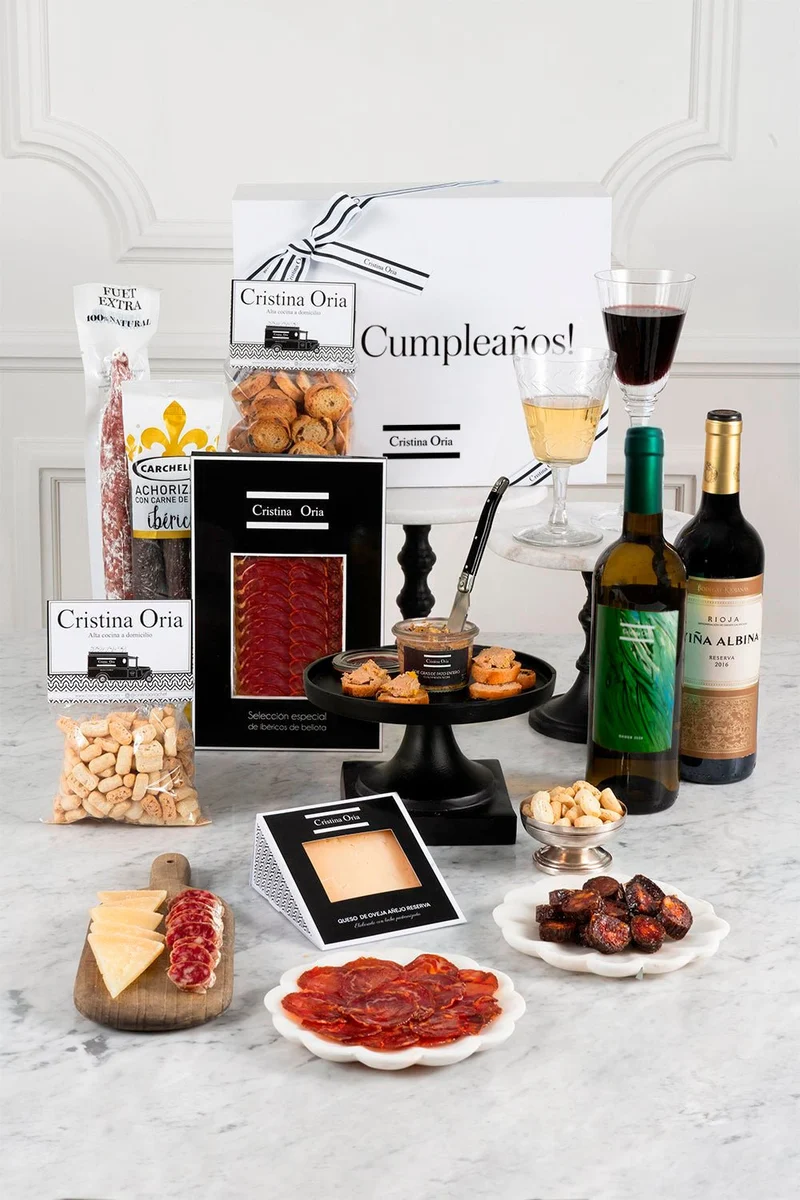 Caja Foie Gras Y Aperitivo Especial Cumpleaños