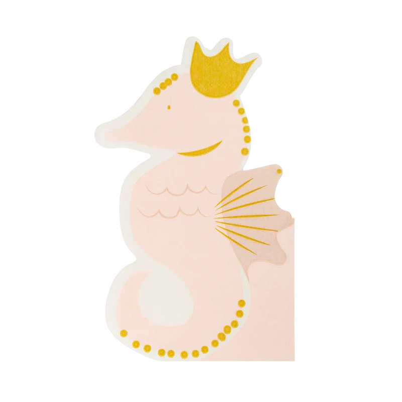 Servilleta de Papel Seahorse Shaped