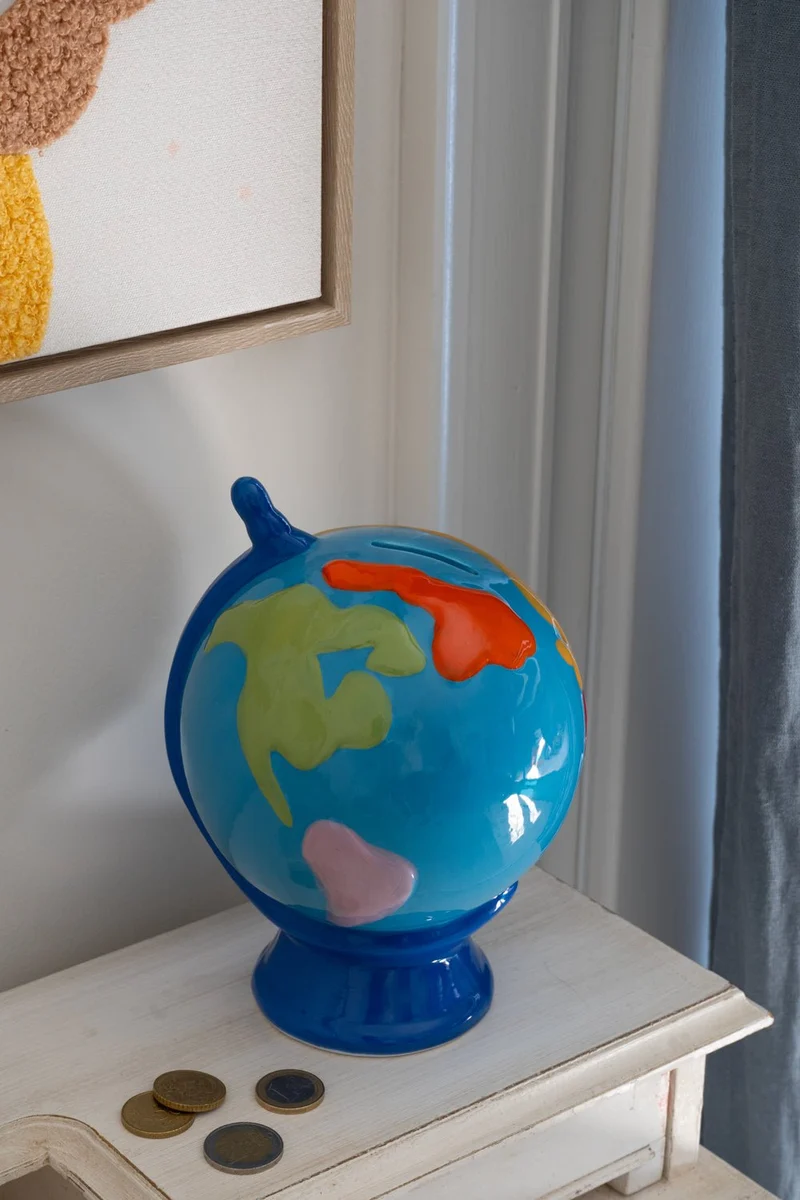 Hucha Diseño Globo Terráqueo