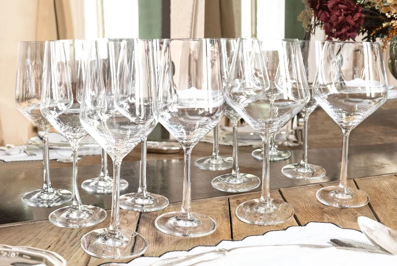 Set 12 Copas Vino Cristalería Sommelier
