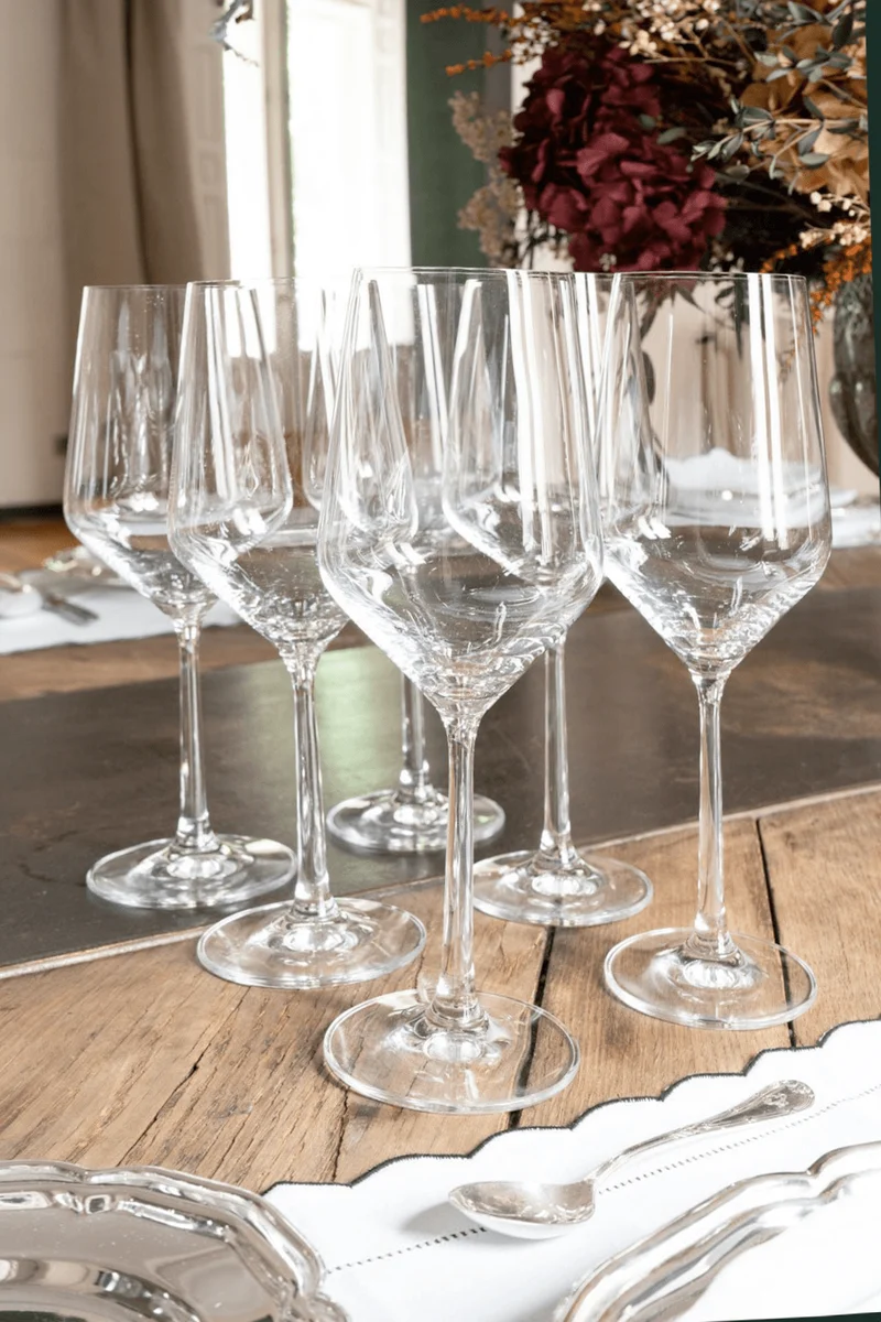 Set 6 Copas Vino Alargadas Cristalería Sommelier