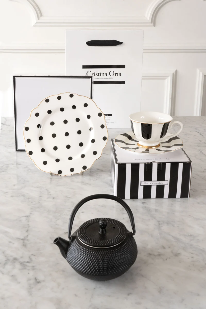 Bolsa Vajilla Co & Tetera De Hierro