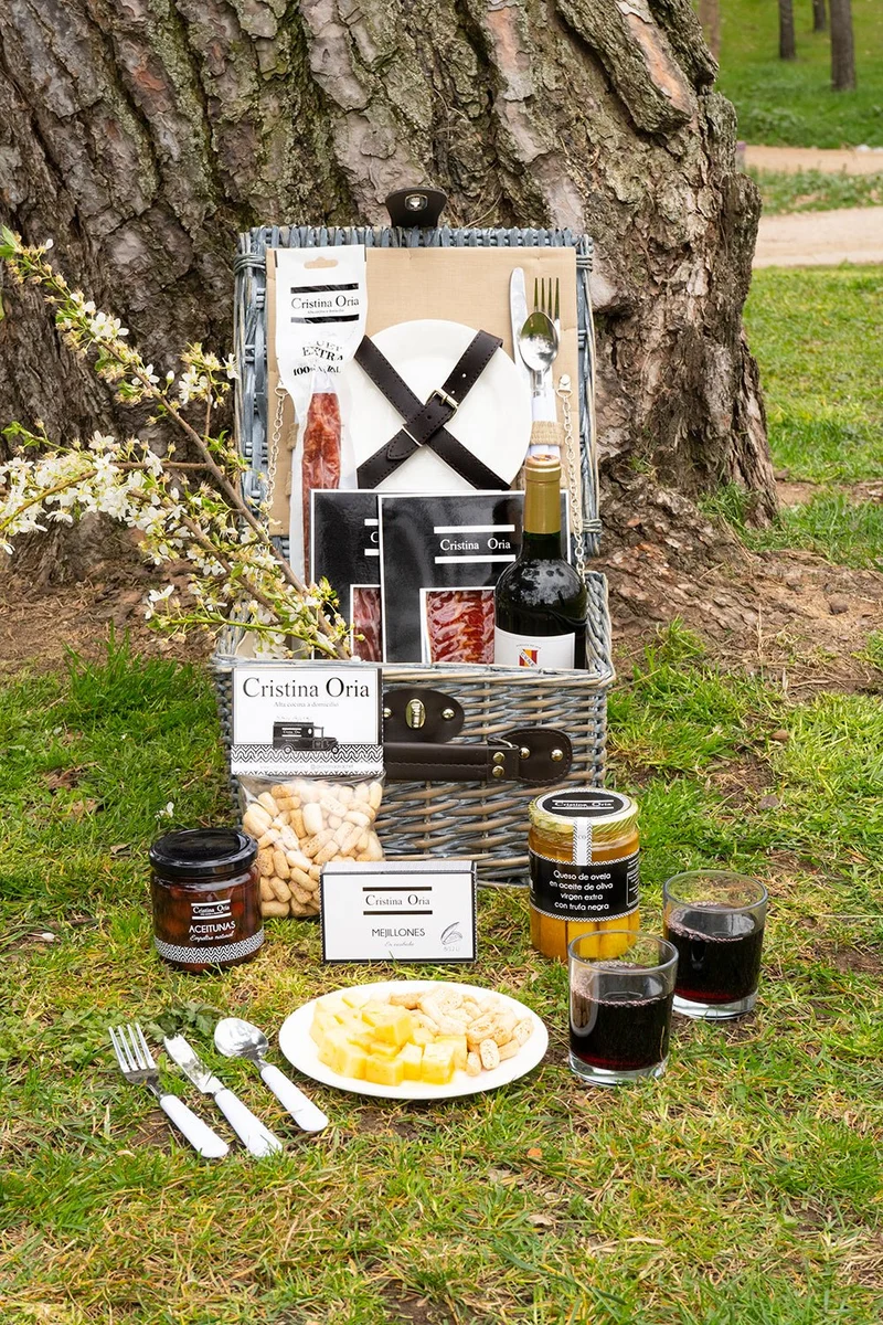 Cesta De Picnic Aperitivo Premium