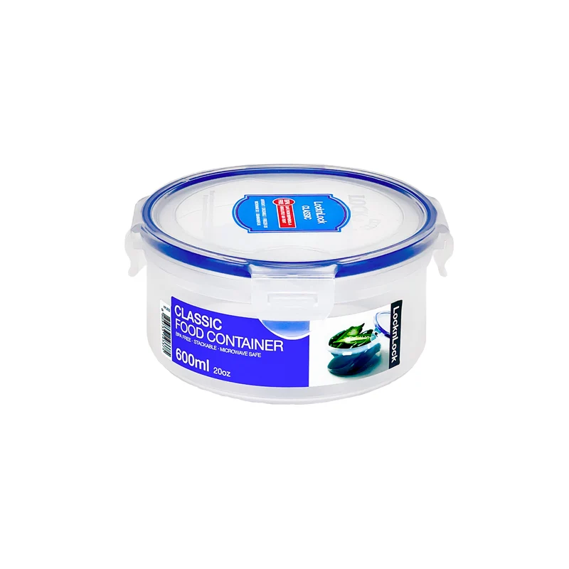 Envase Hermético Redondo 600 ml