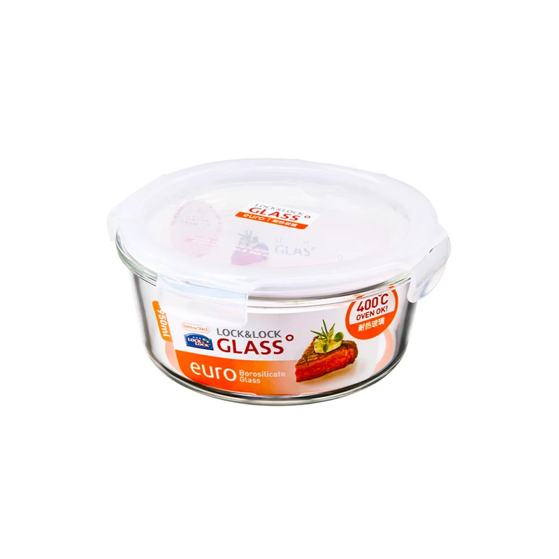Envase Hermético Vidrio 950 ml Boroseal Euro Redondo
