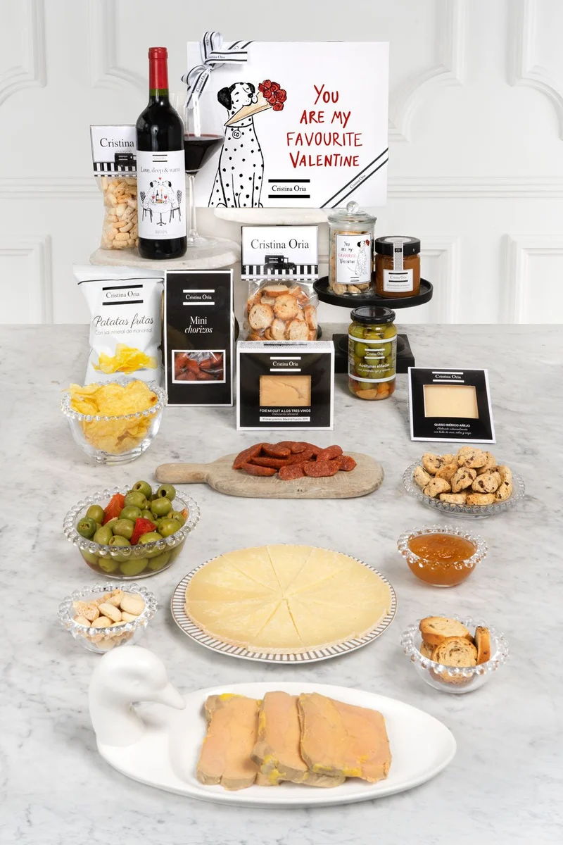 Caja Gourmet Para Enamorados Especial San Valentín