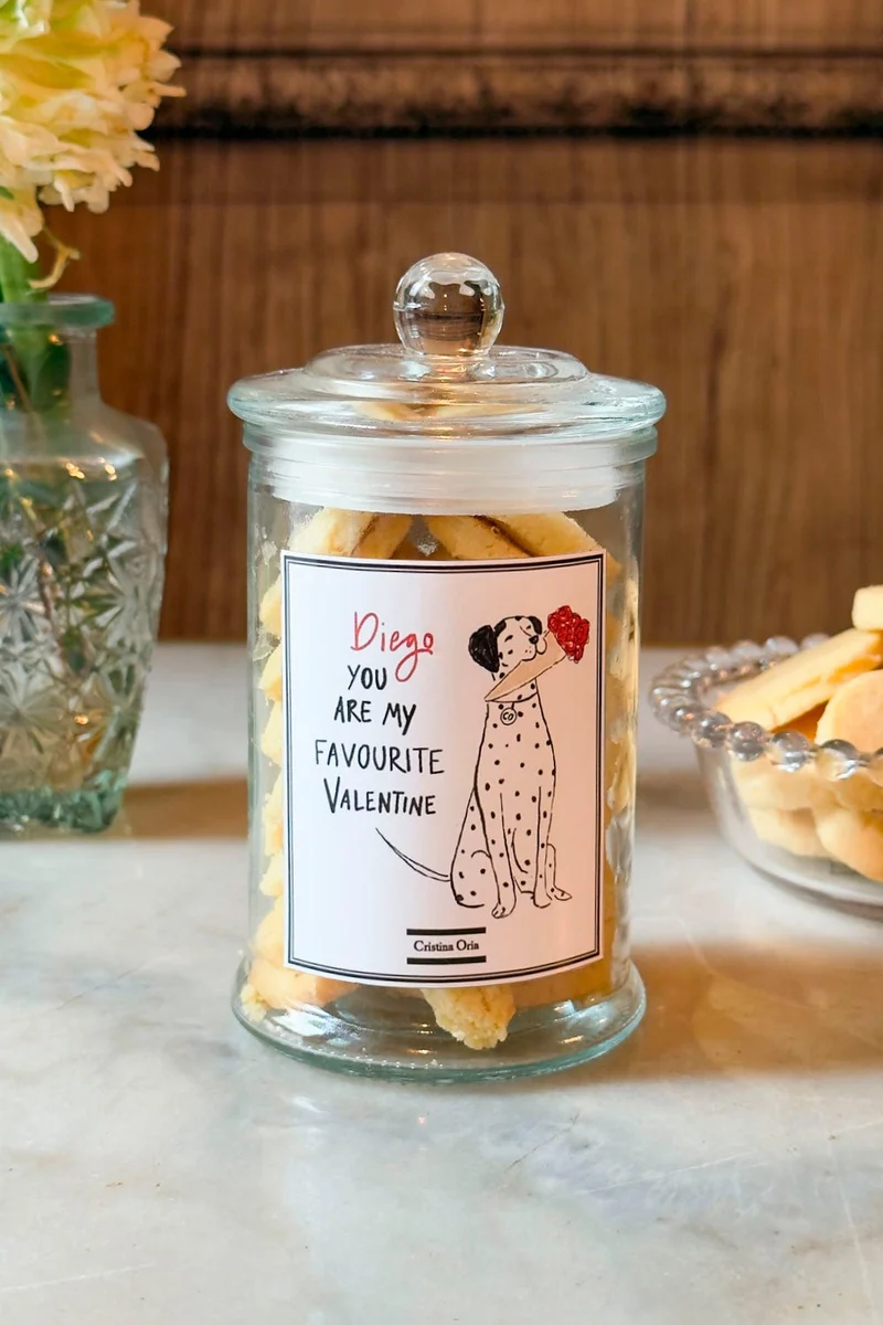 Tarro De Bretonas Personalizado Especial San Valentín