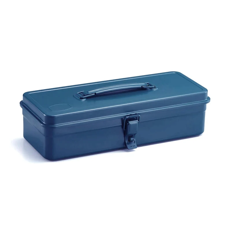 Toyo Steel Tool Box Caja de herramientas T-320 Blue Grey