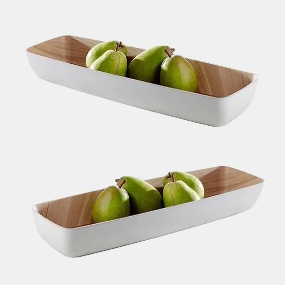 Bowl alargado de melamina para buffet Frida. 53 x 16,2 x 7,5 cm 3,65L. Varios colores - 1 Ud.
