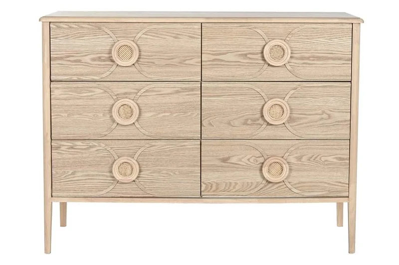 COMODA ABETO MDF 120X40X90 NATURAL