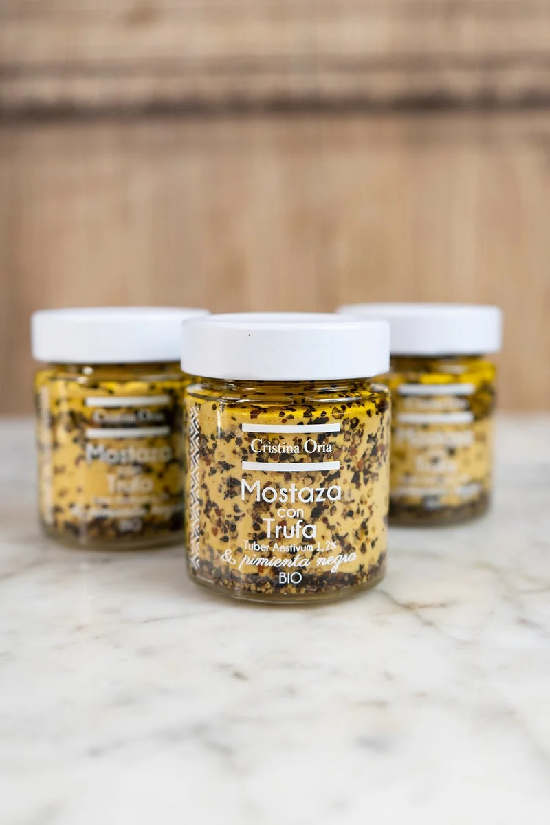 Mostaza Con Trufa Y Pimienta Negra Bio Co 130G