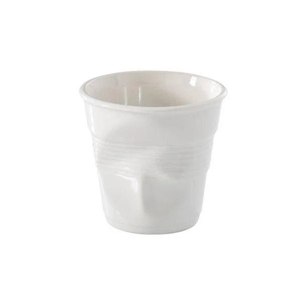 Taza arrugada tipo espresso de porcelana 80 ml Revol