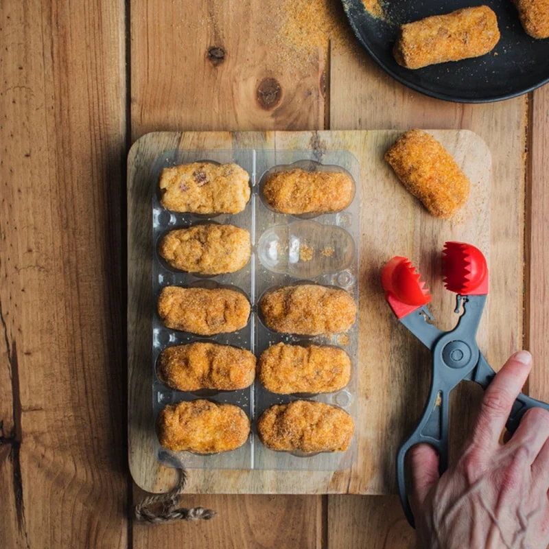 Pinzas para croquetas y albóndigas La Croquetera