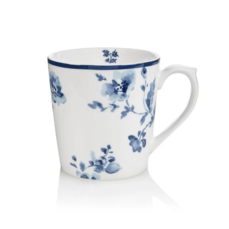 Taza tipo mug de porcelana 32cl Laura Ashley