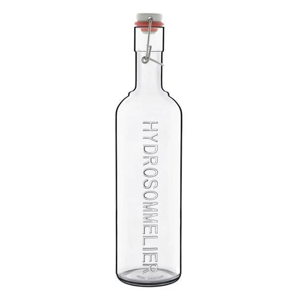 Botella hermética de cristal 1 litro Luigi Bormioli