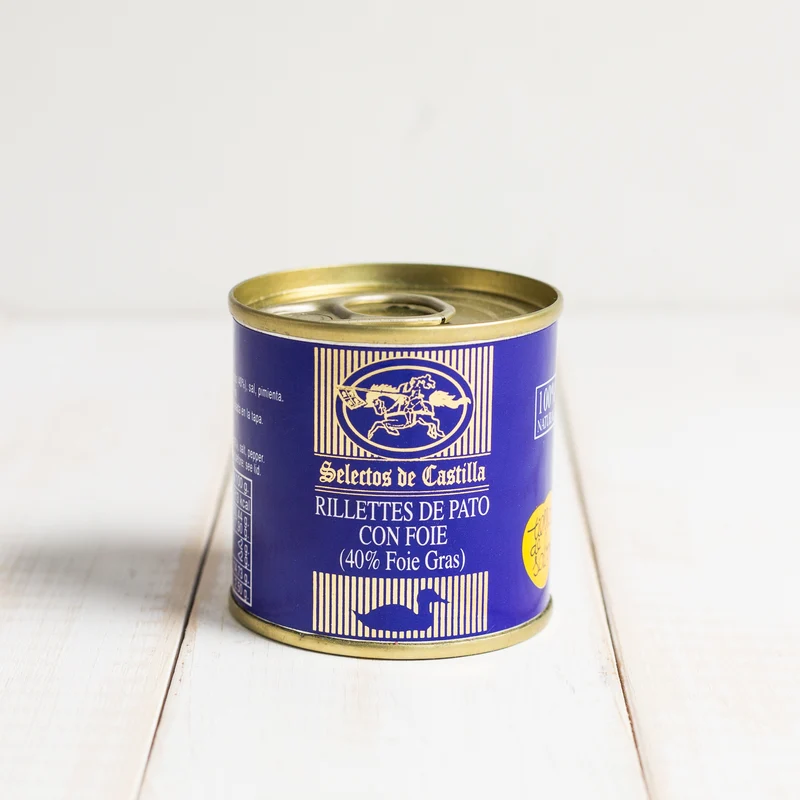 Rillettes de Pato con Foie Pequeño