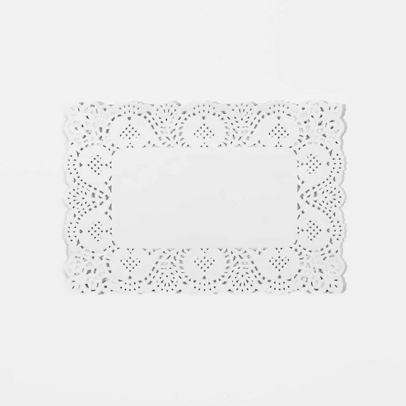 Conjunto de 24 Naperons para Bolos CIRA 16x23cm