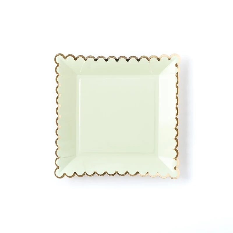 Platos de Papel Mint
