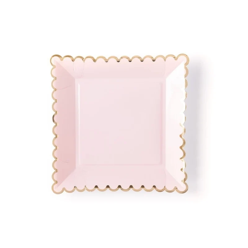 Platos de Papel Blush