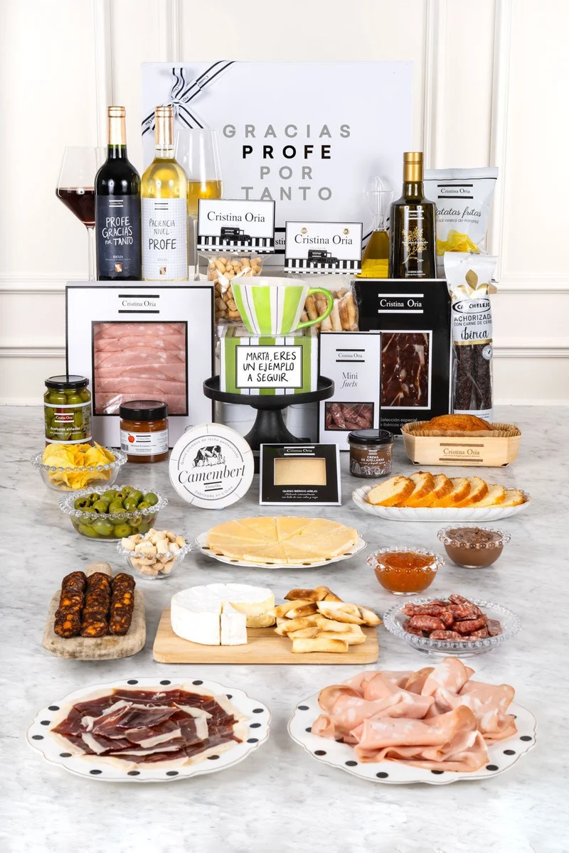Caja Homenaje Gastro & Mug Personalizada Especial Profesores