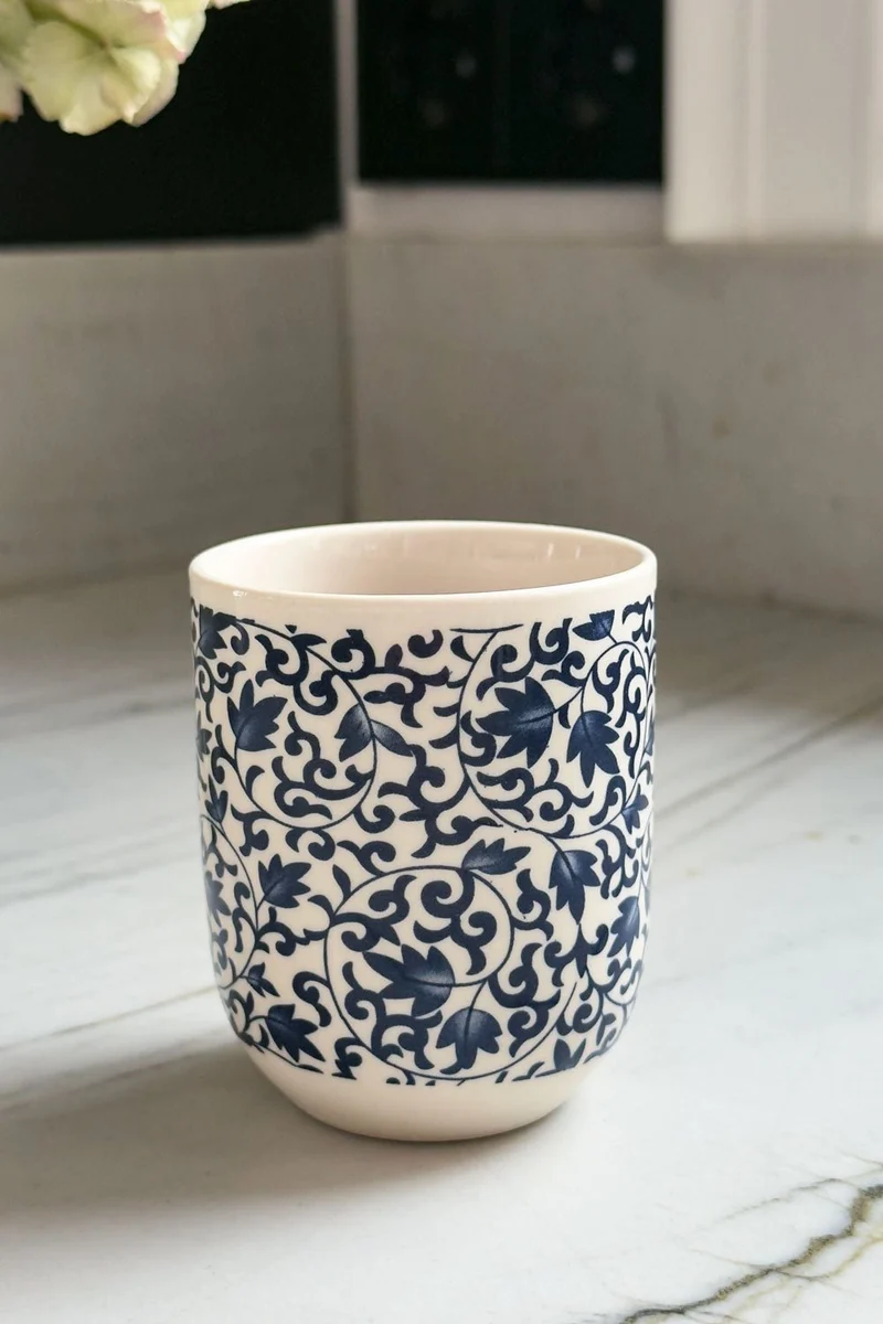 Taza De Porcelana Modelo Arita