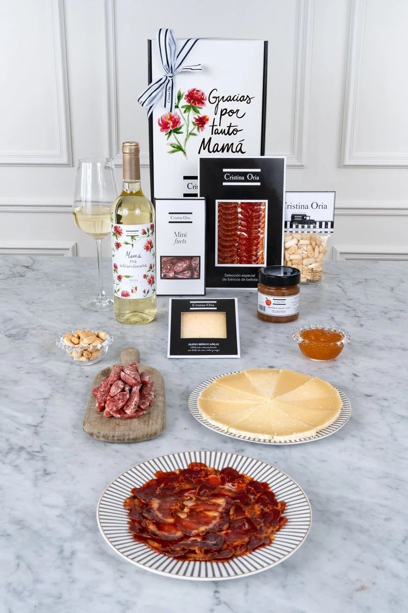 Caja Picoteo Gourmet Para La Mejor Madre