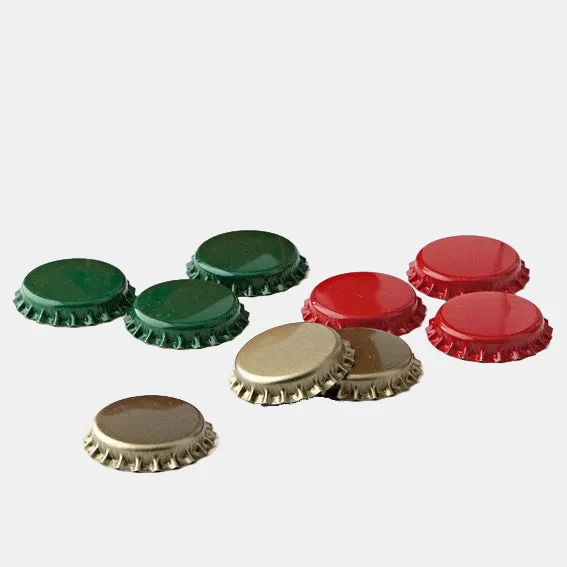 Chapas corona personalizables - 100 Uds.