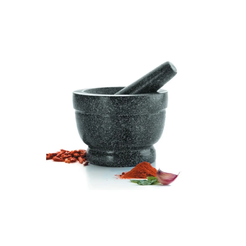 Mortero de Granito 16cm Lacor - Salsas y Especias