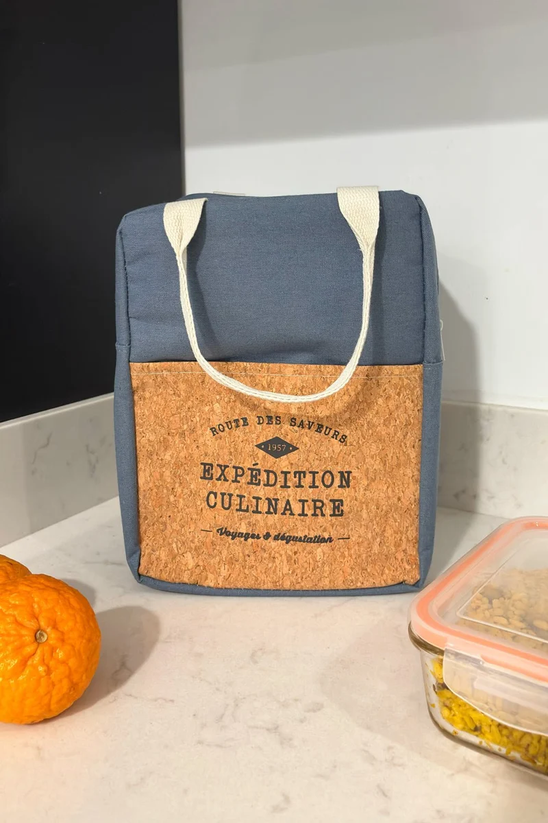 Bolsa Térmica Con Efecto Corcho