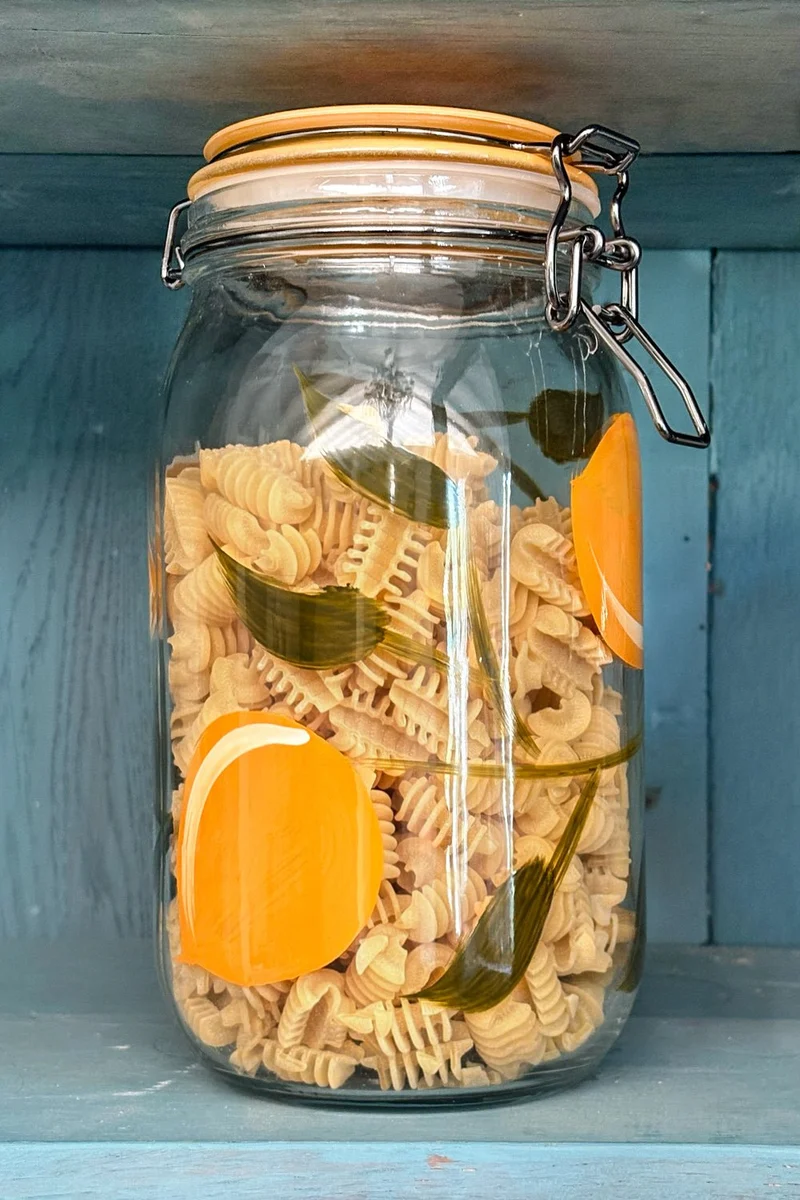 Tarro De Cristal Con Tapa Diseño Limones