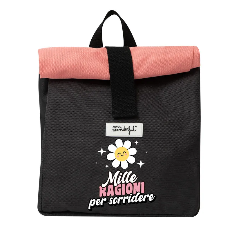 Zaino porta pranzo Wonder Margherita - Mille ragioni per sorridere