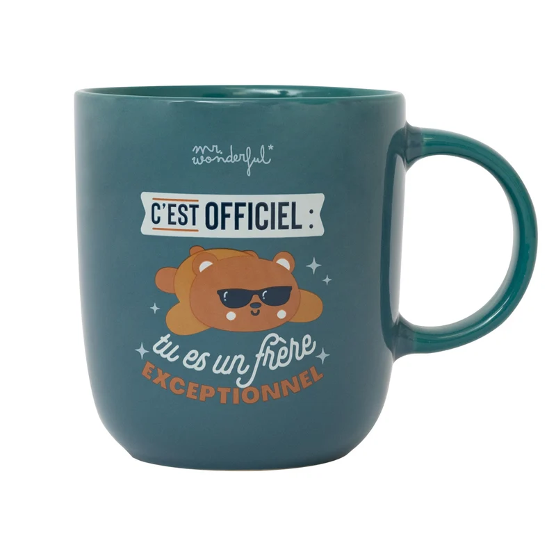 Mug - C’est officiel : tu es un frère exceptionnel