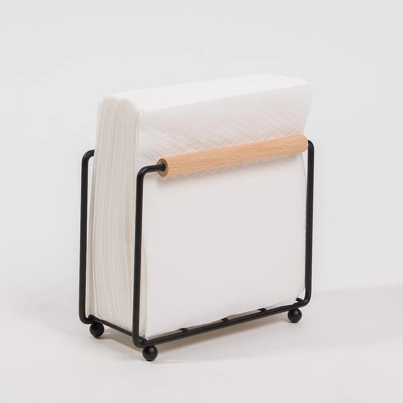 Suporte para Guardanapos MANTEL Preto