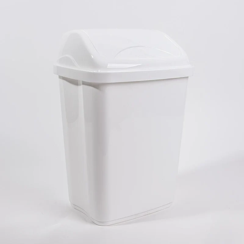 Balde do Lixo SILVER Branco 10L