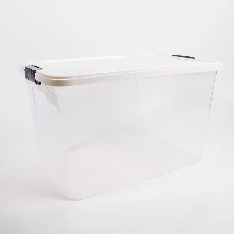 Caixa de Arrumação KYTE Creme 46L