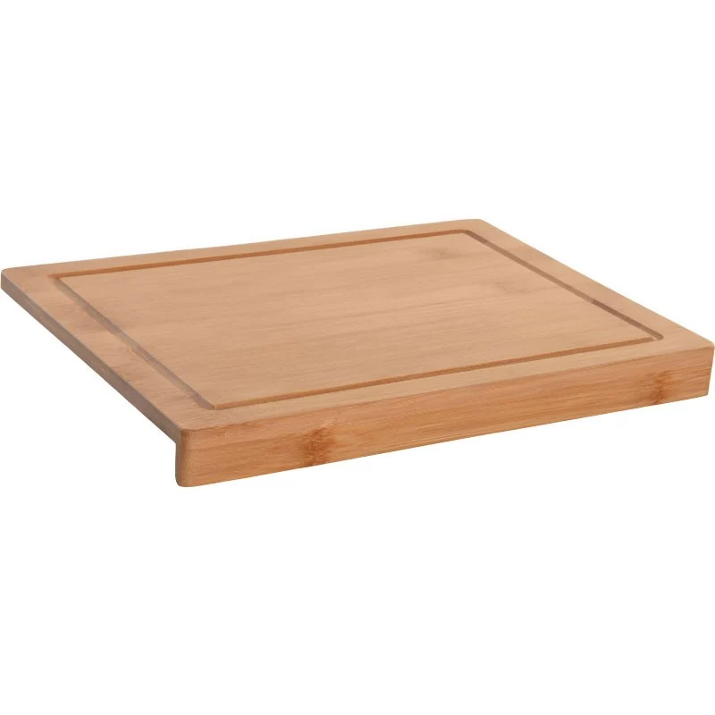 TABLA CORTAR BAMBU 33X24X3 NATURAL