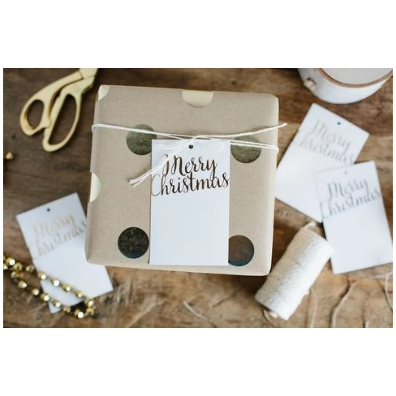 Holiday Tags Merry Christmas. Etiquetas.