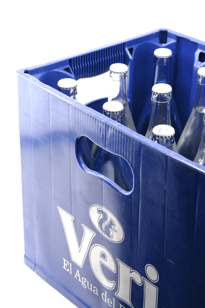 Agua Mineral Veri en vidrio retornable 1L - Pack 12 Ud