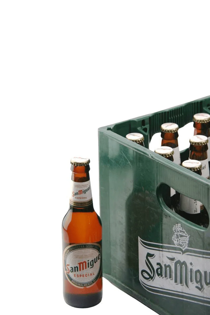 Cerveza San Miguel en vidrio retornable 330 ml - Pack 24 Ud