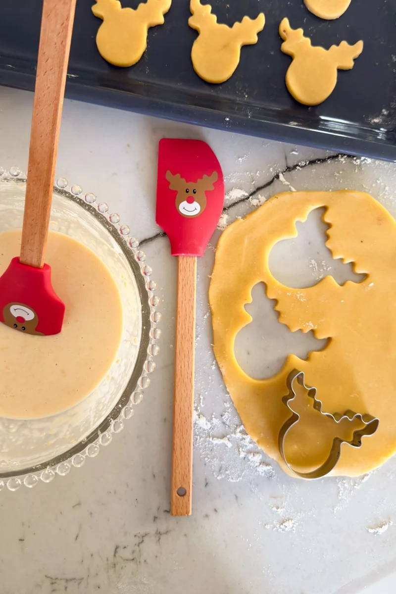Set 2 Piezas Repostería Para Niños Especial Navidad