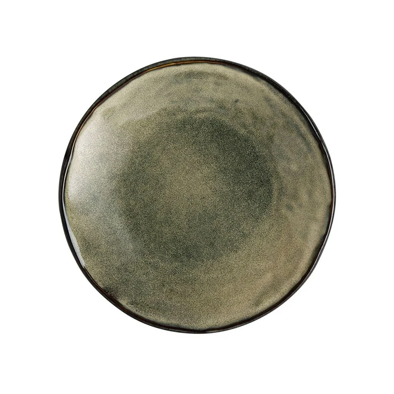 Plato de postre de gres Organic Collection
