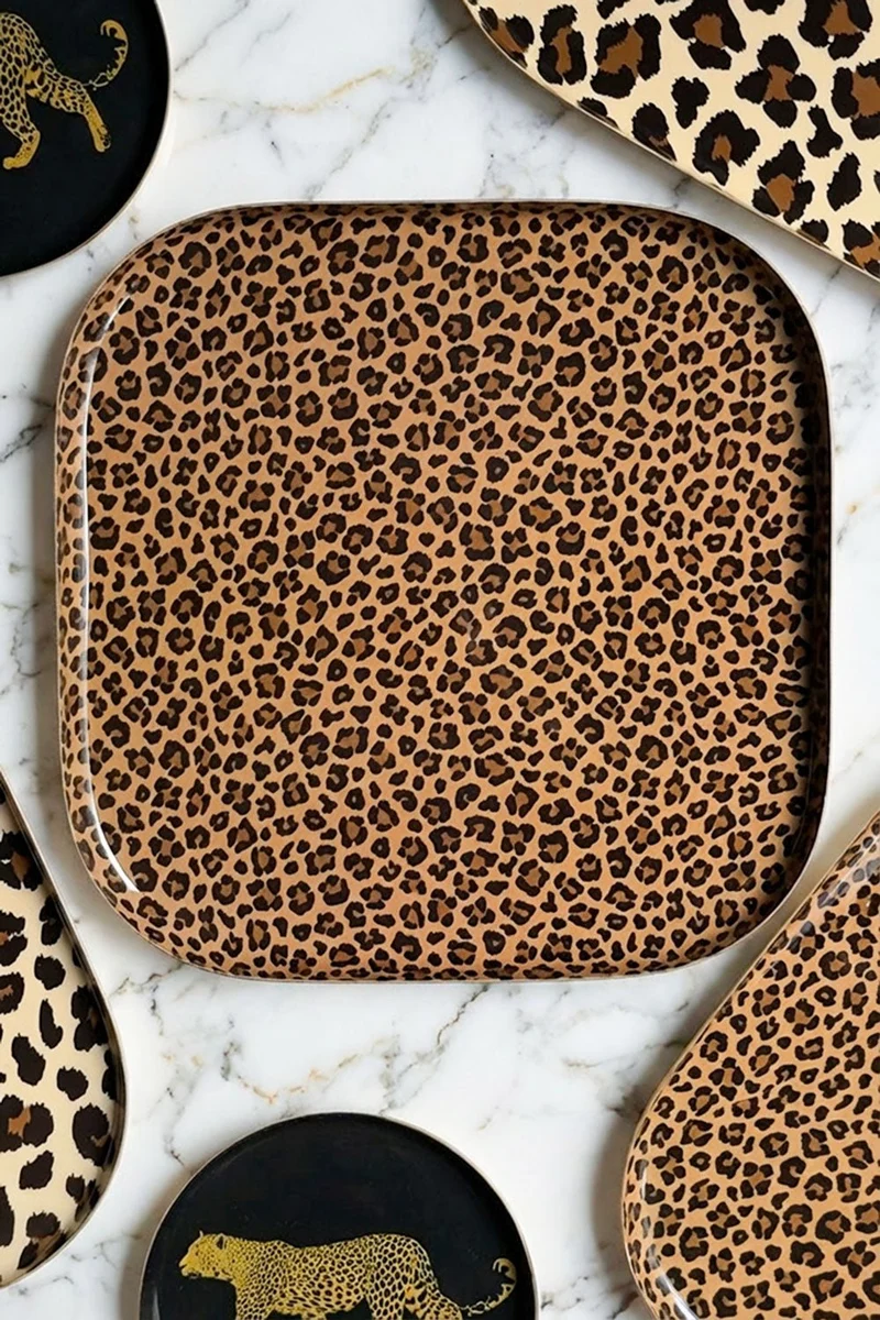 Bandeja Diseño Leopardo