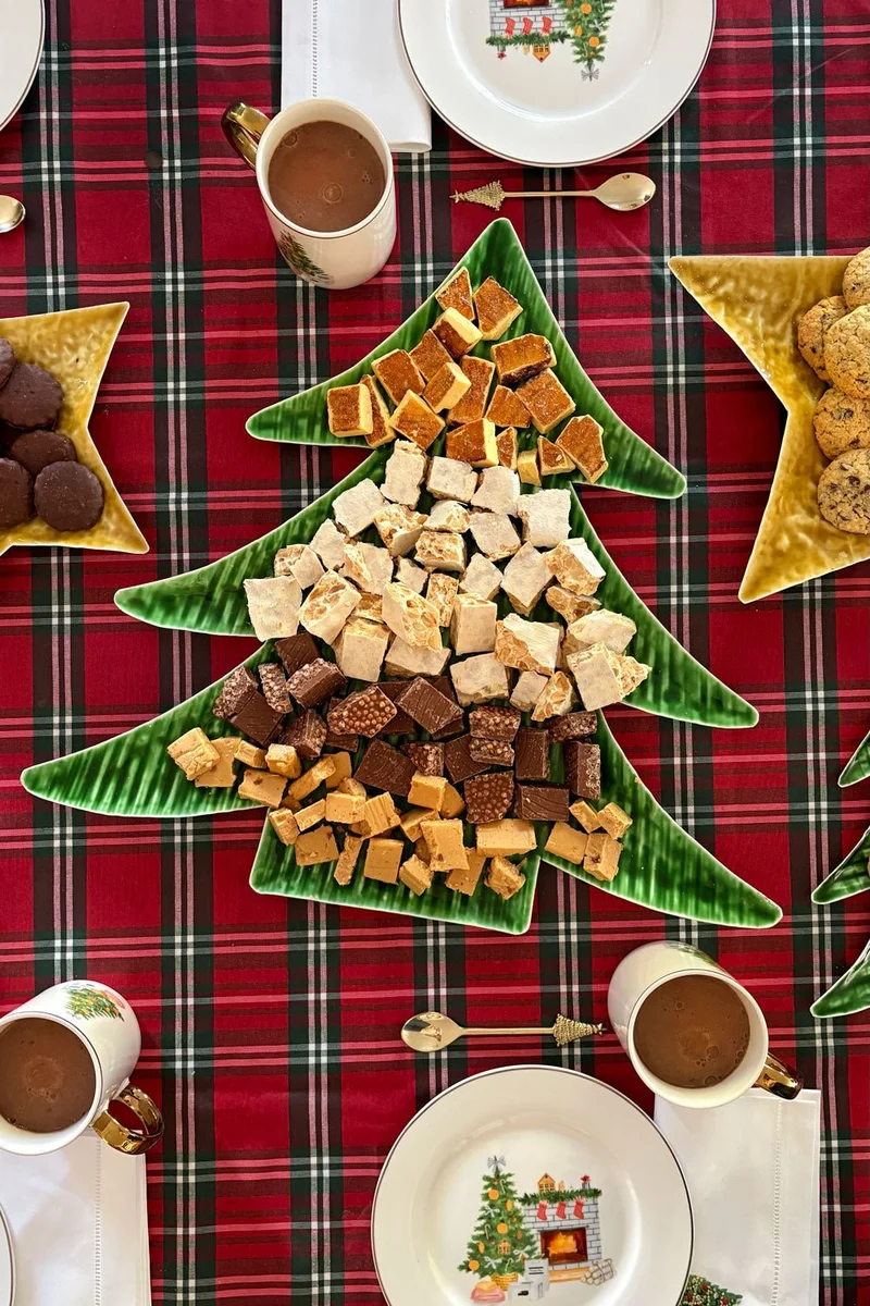 Bandeja Diseño Árbol Verde